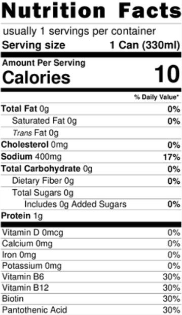 Nutritional values and ingredients Pro!Brands BCAA Drink Raspberry (24x330ml) (Raspberry, 24x)