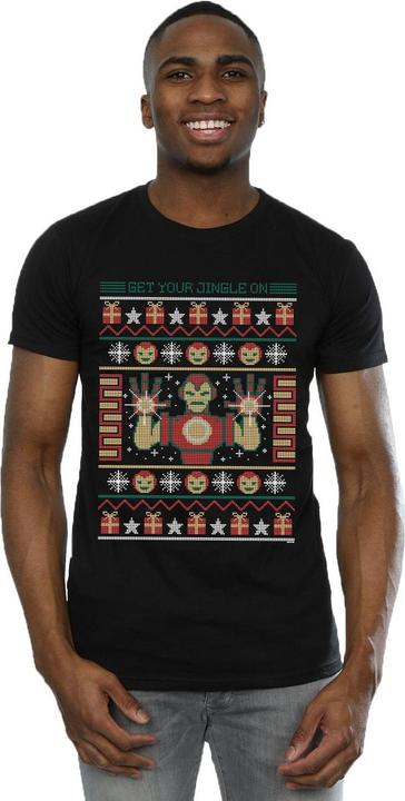 Produktbild Iron Man Get Your Jingle On Fair Isle TShirt (L)