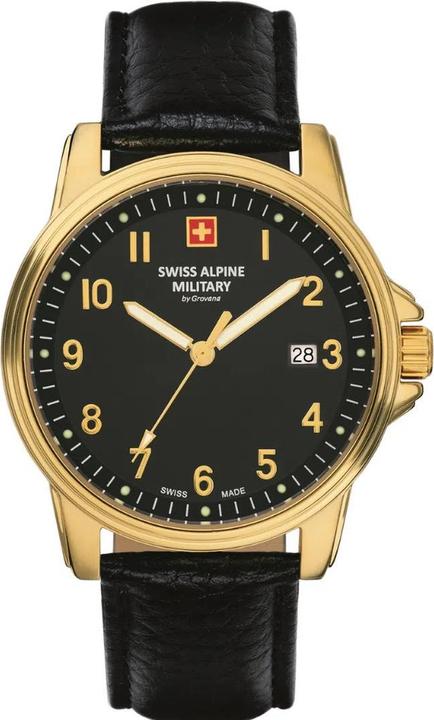 Actual product image Swiss Alpine Military LEADER Collection – Swiss Quartz Watch (Swiss made, 40 mm)