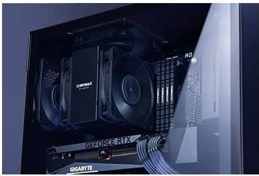 Produktbild Noctua HC8 chromax.black CPU-Kühler-Abdeckung (195 mm)