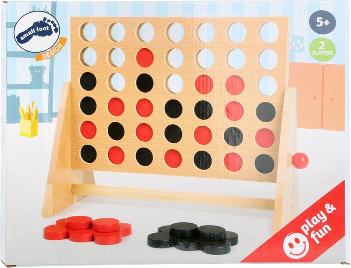 Actual product image small foot Four in a row (German, 2 Players)