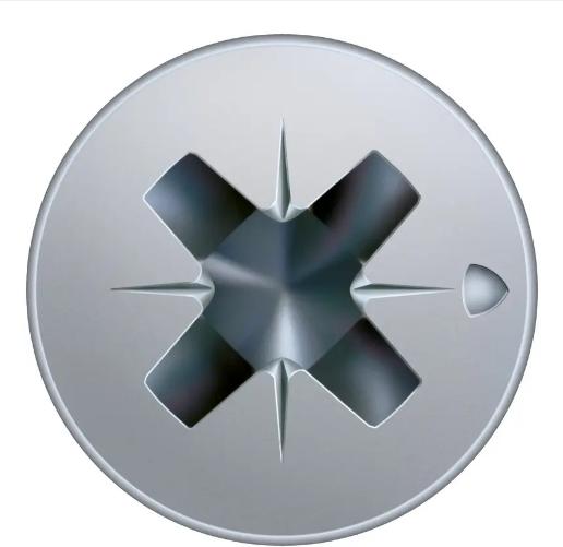 Actual product image Spax Spanplattenschrauben ok-vis SK verzinkt (1000 Screws per piece)