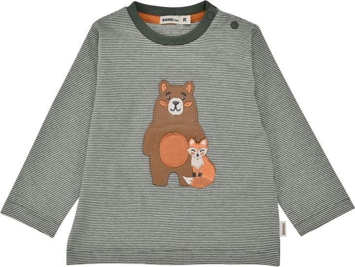 Actual product image Bondi Kleinkinder langarm Shirt Waldtiere (86)