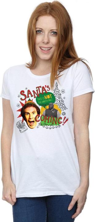 Immagine prodotto Elf North Pole Maglietta Donna (L)