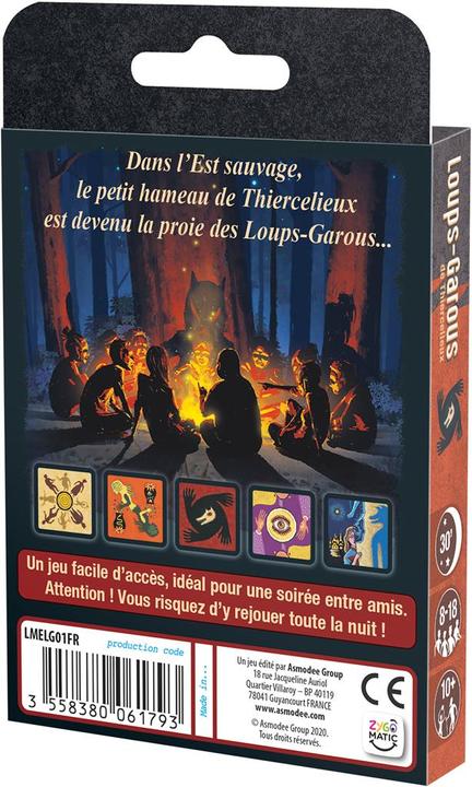 Produktbild Asmodée Les Loups-Garous de Thiercelieux (Ausgabe 2021) (Französisch)