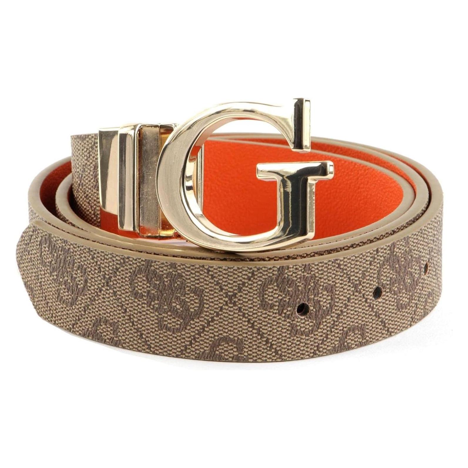 Guess, Damen, Gürtel, Verstellbarer Hosenbundgürtel, Schwarz, (M)