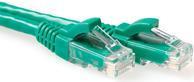 Actual product image ACT Green 2 meter U/UTP CAT6A patch cable snagless with RJ45 connectors CAT6A U/UTP SNAGLESS GN 2.00M (U/UTP, CAT6a, 2 m)