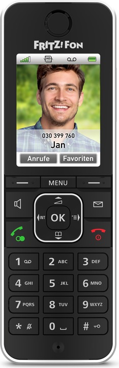 Immagine prodotto AVM Telefono cordless VoIP FRITZ!Fon C6 Black Edition