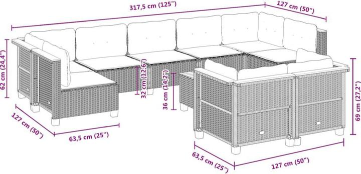 Produktbild vidaXL Giana