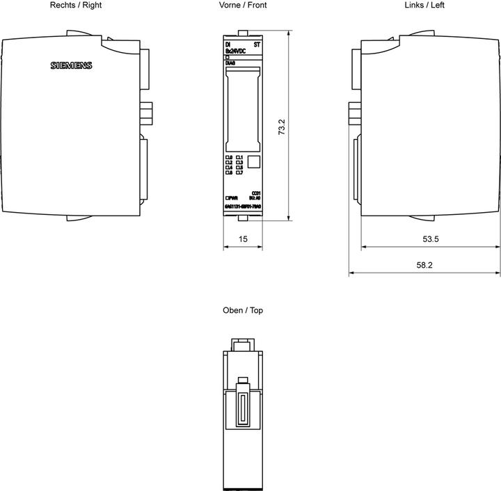 Actual product image Siemens 6AG1131-6BF01-7BA0