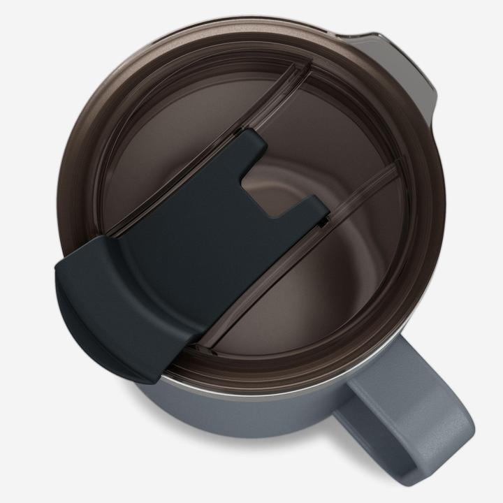 Produktbild Quechua Tasse isolierend Edelstahl Camping Wandern Trekking - Mug 900 0,35 l grau