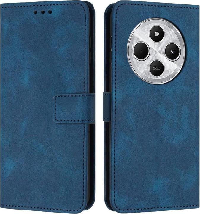 Actual product image Cover-Discount Xiaomi Redmi 14C / Poco C75 – Wildleder Look Etui im Vintage Design (Xiaomi Redmi 14C)