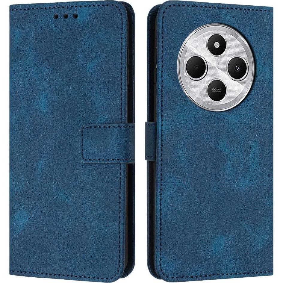 Cover-Discount Xiaomi Redmi 14C / Poco C75 – Wildleder Look Etui im Vintage Design (Xiaomi Redmi 14C, Xiaomi Poco C75), ...