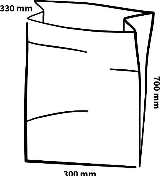 Image du produit Deiss Sacs à déchets en PE (600x, 60 l)