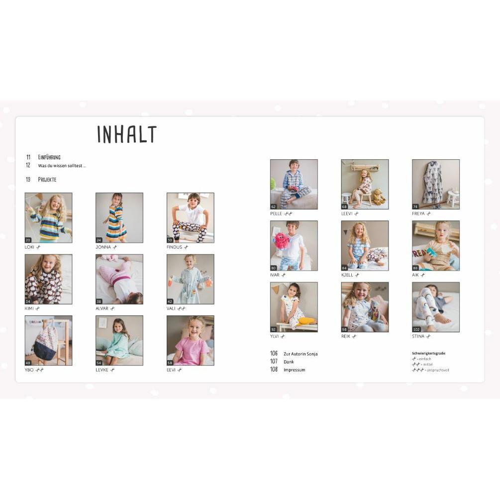 Thumbnail - Cosy Jersey-Looks für Kinder nähen, Ratgeber von Sonja Hahn-Schmück