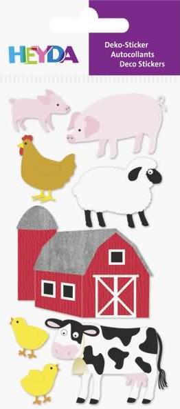 Produktbild Heyda Motivsticker Farmtiere