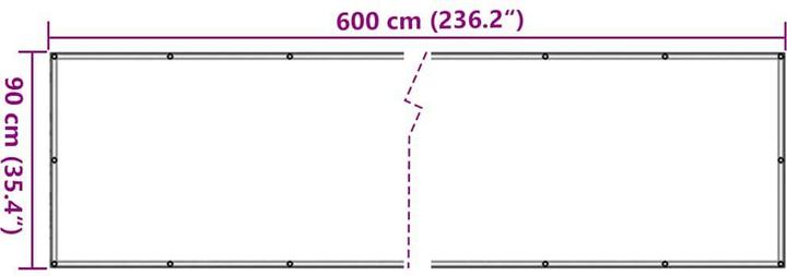 Image du produit vidaXL Kismet (600 cm)