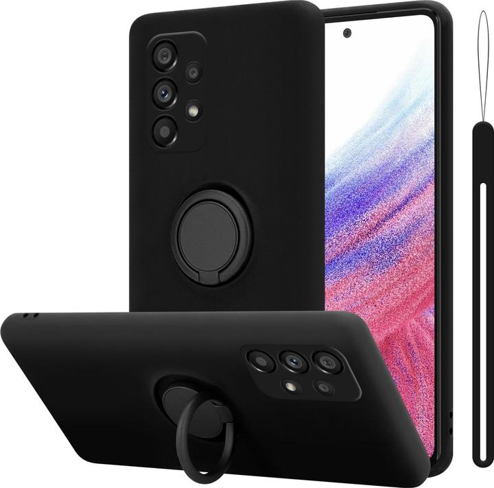 Produktbild Cadorabo TPU Liquid Ring Silicone Case Hülle für Samsung Galaxy A53 5G (Samsung Galaxy A53 5G)