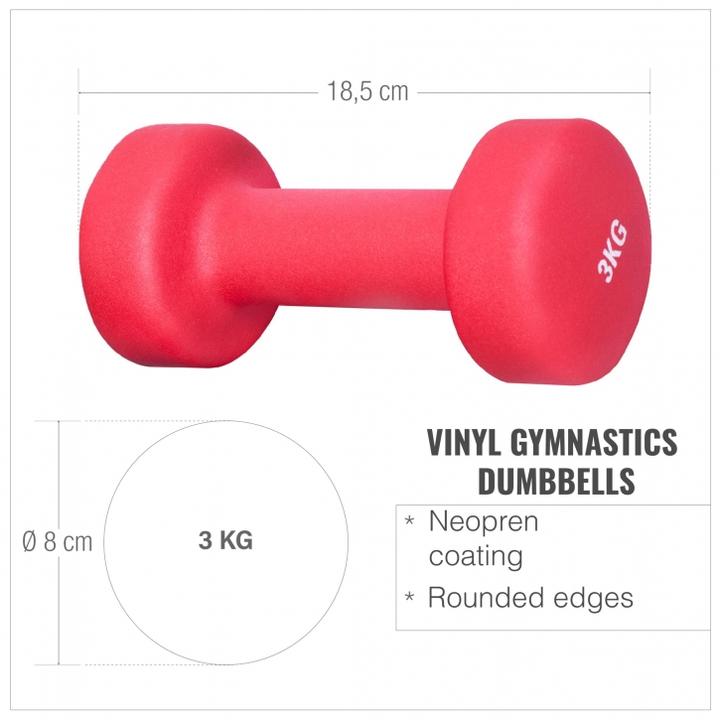 Produktbild Gorilla Sports Gymnastikhanteln (2 x 3 kg)