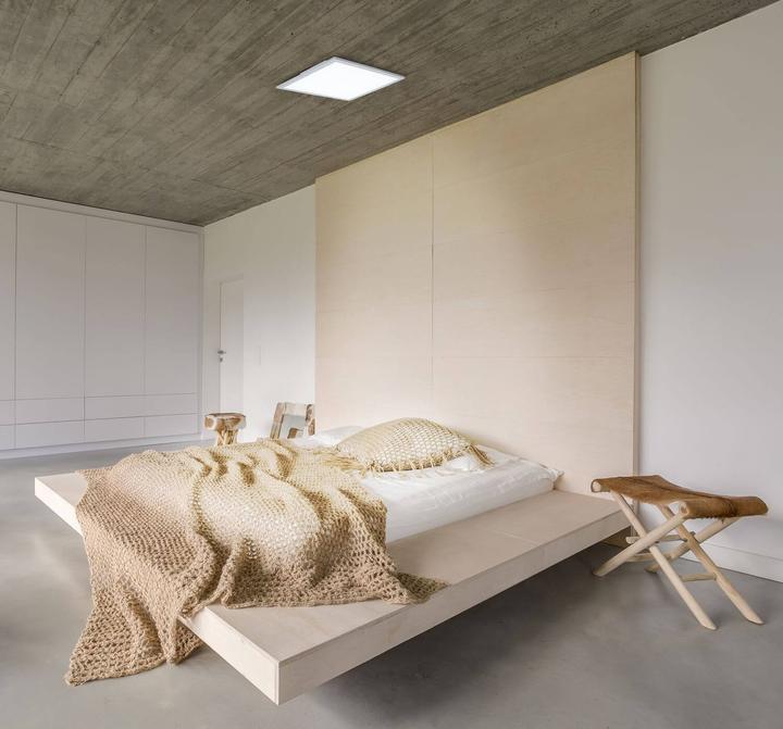 Actual product image Näve LED surface-mounted panel NICOLA 45 x 45 cm 1393103