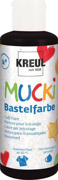 Actual product image Mucki Craft paint (Red, 80 ml)