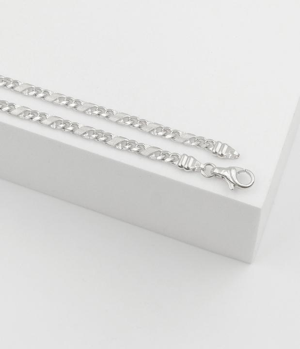 Image du produit Muau Chaîne de 8 (19 cm, Or blanc 750)