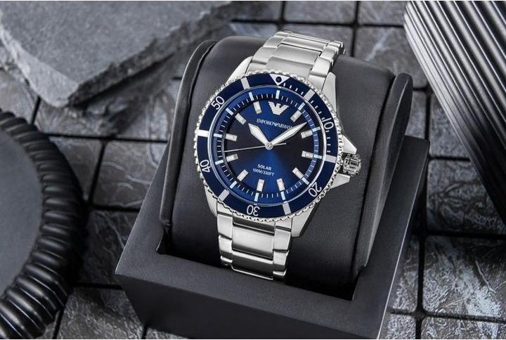 Actual product image Emporio Armani AR11697 Effortless Style (Analogue wristwatch, 42 mm)