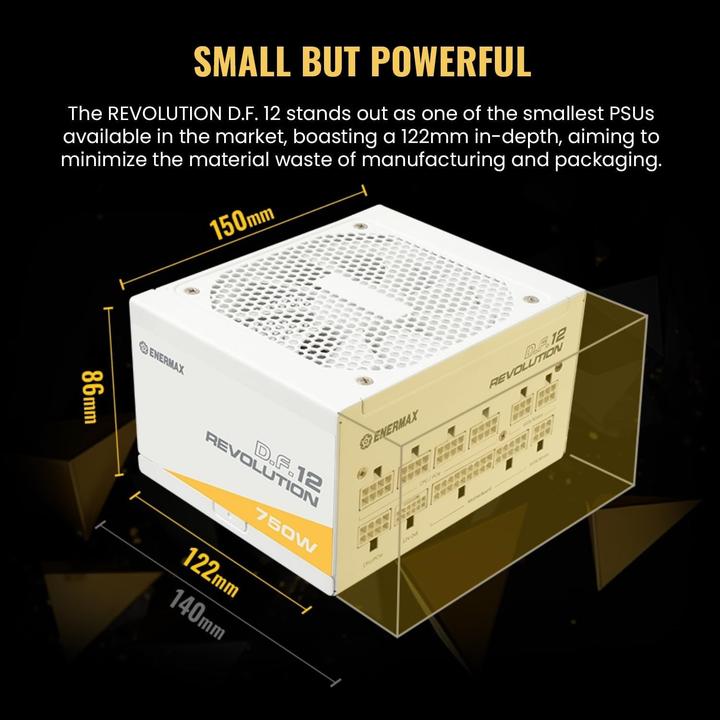 Productafbeelding Enermax Revolution D.F.12 ETV850G-W (850 W)