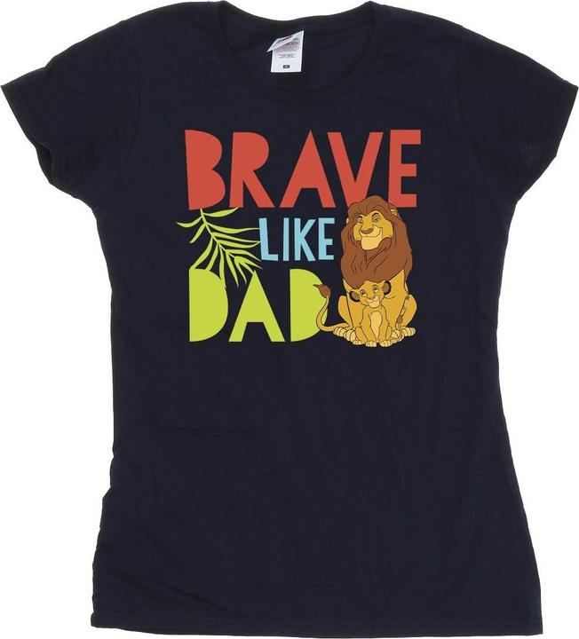 Immagine prodotto Disney The Lion King Brave Like Dad Maglietta Donna (XL)