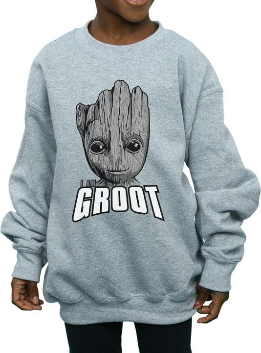Immagine prodotto Guardians Of The Galaxy Groot Face Felpa Ragazze (128)