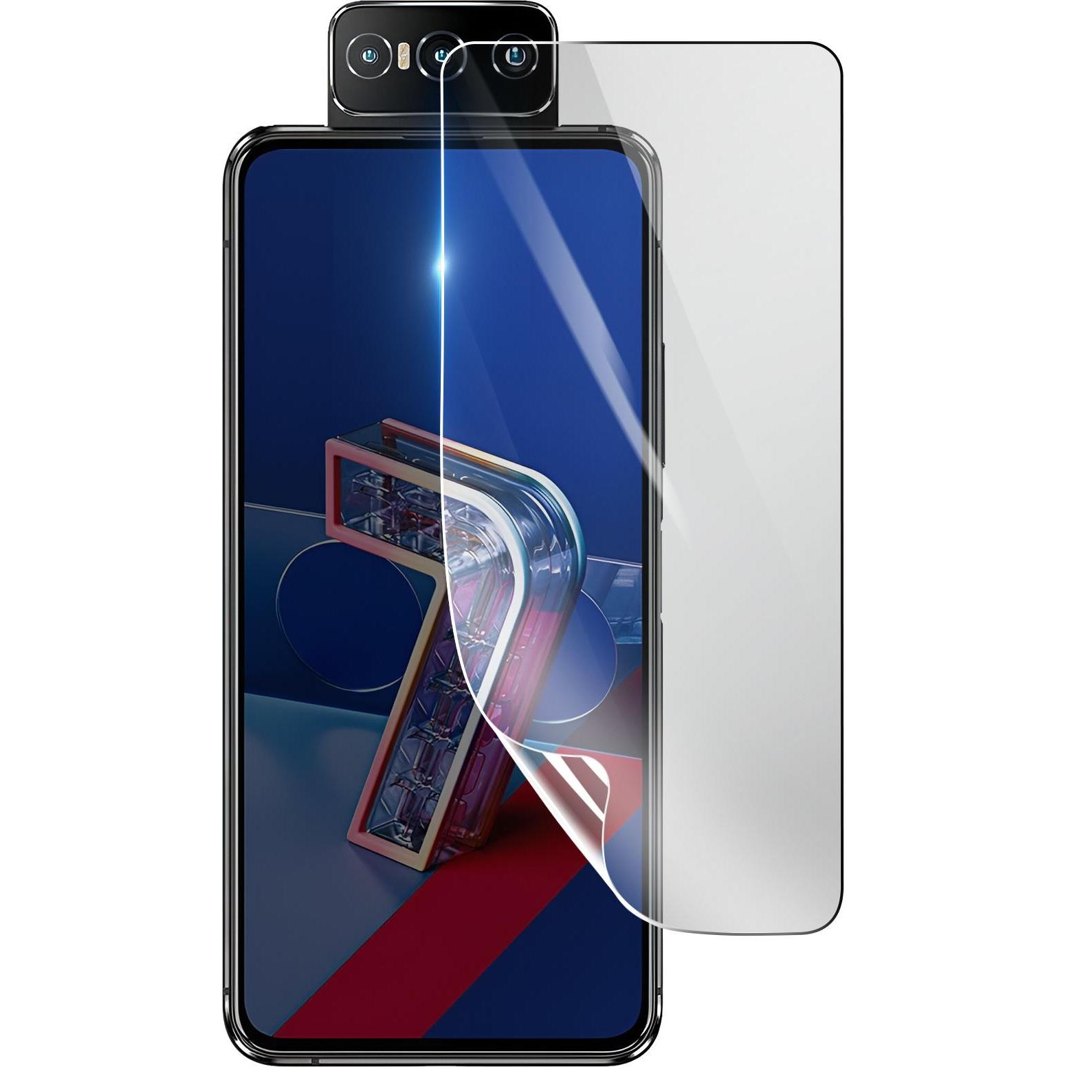 3MK Hydrogel Bildschirmfolie für Asus Zenfone 7 ZS670KS (1 Stück, Asus Zenfone 7), Smartphone Schutzfolie, Transparent