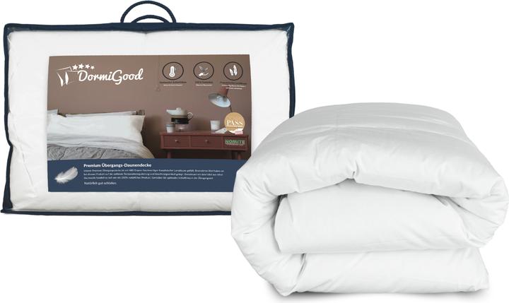 Actual product image DormiGood Premium Daunendecke, 100% Daunen (1130 g, 220 x 230 cm)