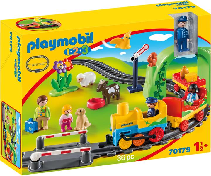 Produktbild Playmobil Meine erste Eisenbahn (70179, Playmobil 1.2.3)