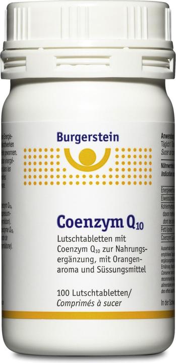 Nährwerte und Zutaten Burgerstein Coenzym Q10 (60 Stück, Kapseln, 115 g)