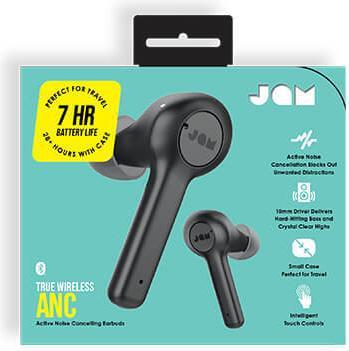 Actual product image Hmdx Jam TWS Exec ANC Earbuds blackBluetooth in-ear headphones (ANC, 7 h, Wireless)