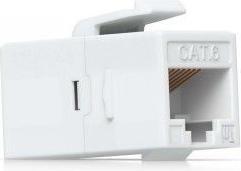 Actual product image Ubiquiti Rack U-RACK-6U UACC-Keystone-Coupler-C6 (Keystone module)