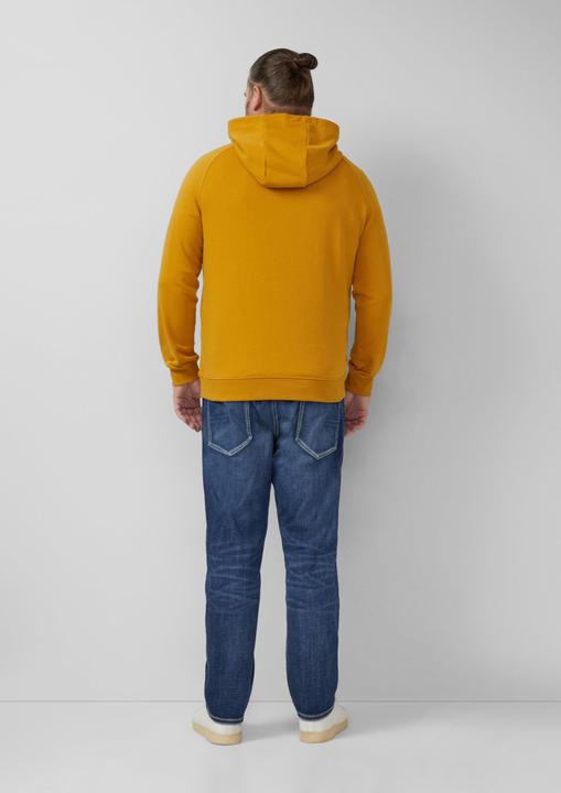 Produktbild s.Oliver Sweatshirt Kapuzenpullover mit Raglanärmeln und Frontprint (4XL)