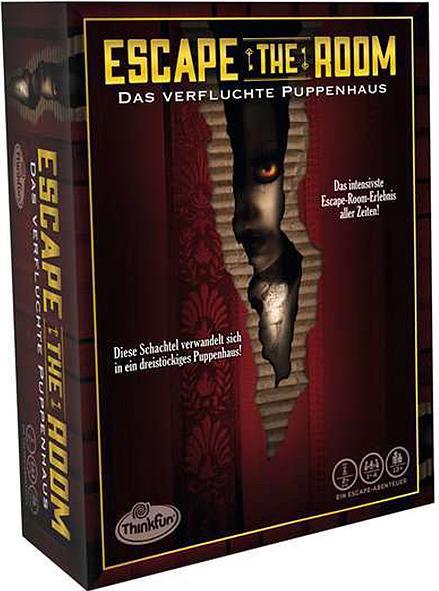 Actual product image Thinkfun Kennerspiel Escape the Room - The cursed dollhouse (Italian, 1 - 4 Players)