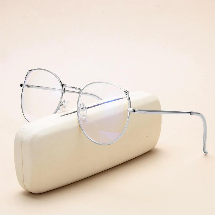 Actual product image JTI Anti-blue light goggles, cat ears - silver