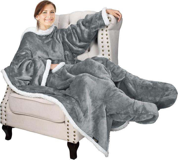 Immagine prodotto Catalonia Classy Tragbare Kuscheldecke (190 x 135 cm)