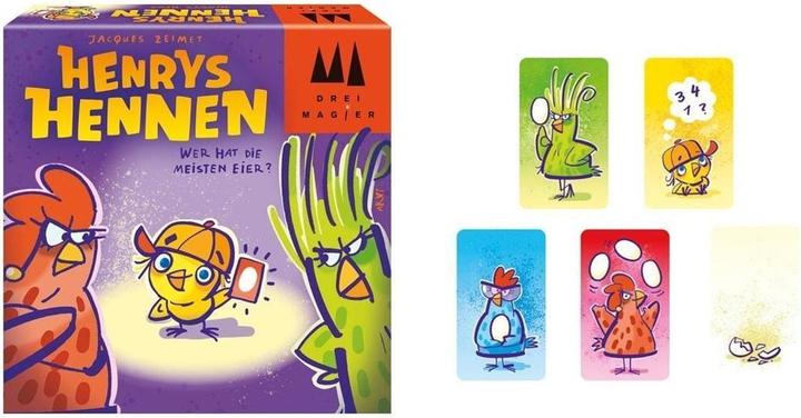Produktbild Schmidt Spiele Henrys Hennen (mult) (Deutsch, Englisch, Französisch, Italienisch, 2 - 6 Spieler)