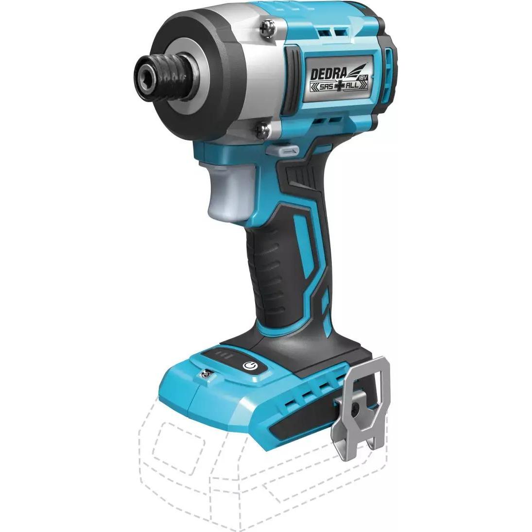Dedra, Bohrmaschine + Akkuschrauber, DED7144