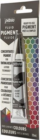 Actual product image Pebeo Fluid Pigment (Silver, 20 ml)
