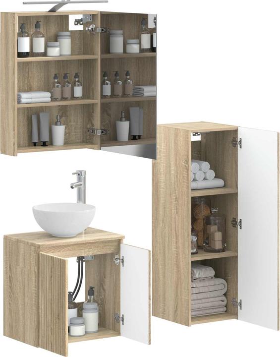 Produktbild vidaXL Badezimmermöbel-Set