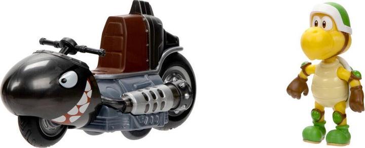 Actual product image Jakks Pacific Super Mario Movie - Figure w/ Kart - Koopa Troopa (6 cm) (417714)