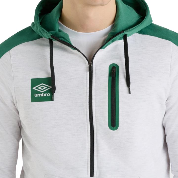 Immagine prodotto Umbro Terrace Felpa con Cappuccio Mezza Cerniera Uomo (M)