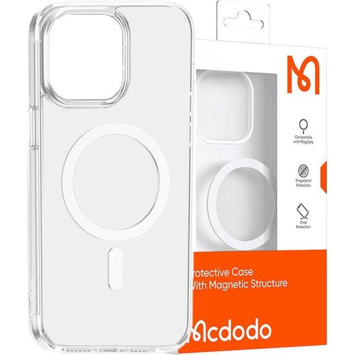Thumbnail - Mcdodo Magnetic case for iPhone 15 Plus (clear) (Apple iPhone 15 Plus), Smartphone Hülle, Transparent