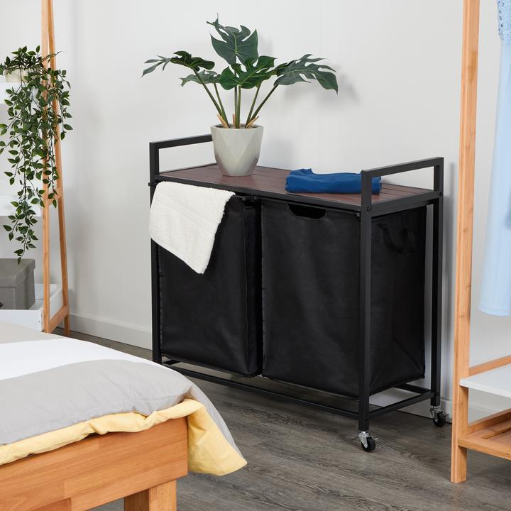 Actual product image Relaxdays Laundry basket shelf (49 l)