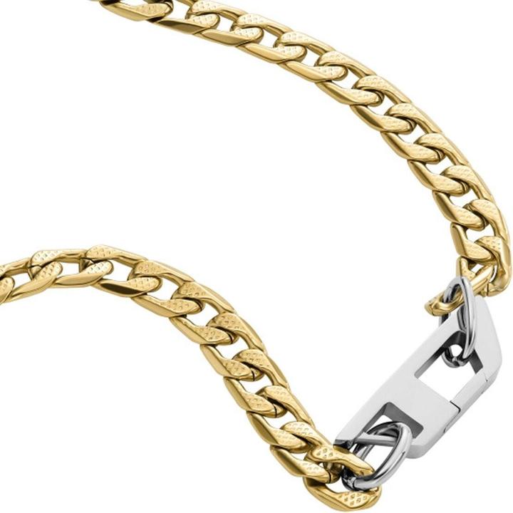Diesel Herrenhalsband DX1438931 Gold (Messing)