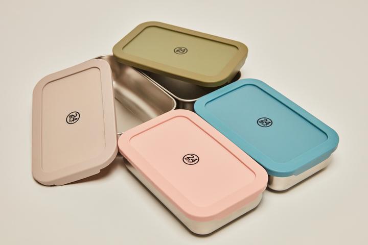 Actual product image 24 Bottles Lunchbox Dusty Pink